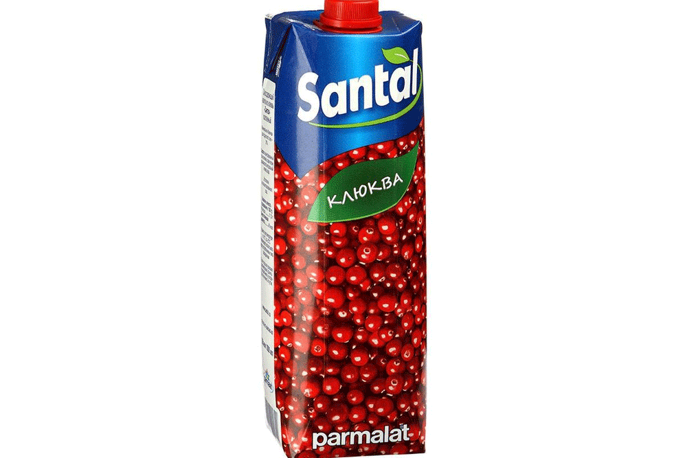 Клюквенный сок Santal